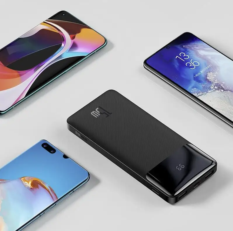 Baseus Bipow 10000mAh 15W Digital Display Power Bank - Image 3